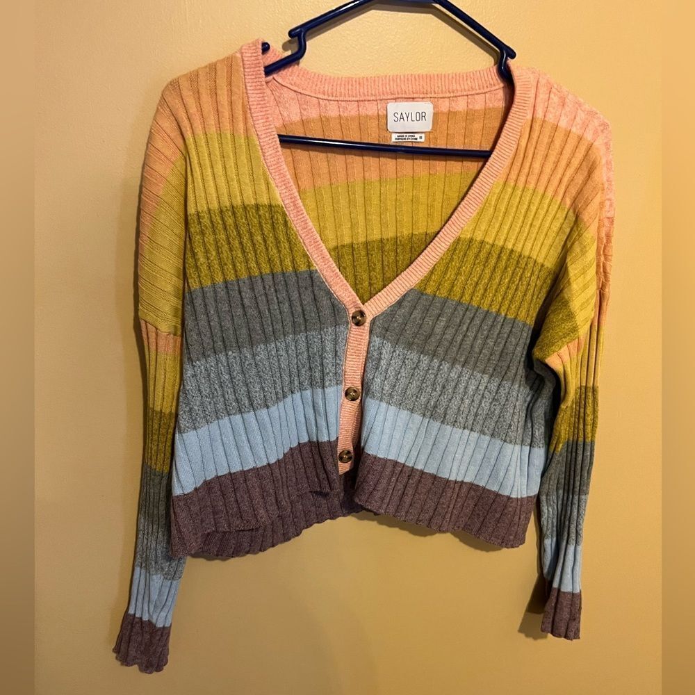Saylor xs striped sweater‎